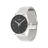  Shop Authentic Calvin Klein High Noon Black Dial Silver Mesh Bracelet Watch for Men - K8M21121 - Luxxuri
