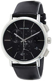  Shop Authentic Calvin Klein Posh Black Dial Black Leather Strap Watch for Men - K8Q371C1 - Luxxuri