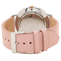 Coach Perry Mother of Pearl Pink Dial Pink Leather Strap Watch for Women - 14503244