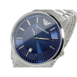  Shop Authentic Emporio Armani Renato Blue Dial Silver Steel Strap Watch For Men - AR2477 - Luxxuri