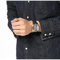  Shop Authentic Fossil Townsman Twist Skeleton Blue Dial Blue Leather Strap Watch for Men -  ME1138 - Luxxuri