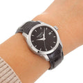  Shop Authentic Tissot T Trend Couturier Black Dial Black Leather Strap Watch For Women - T035.210.16.051.00 - Luxxuri