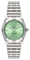  Shop Authentic Breitling Chronomat 32 Diamonds Green Dial Silver Steel Strap Watch for Women - A77310101L1A1 - Luxxuri