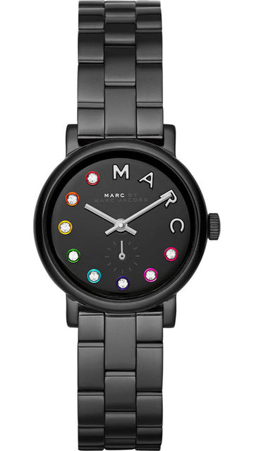  Shop Authentic Marc Jacobs Baker Black Dial Black Steel Strap Watch for Women - MBM3425 - Luxxuri