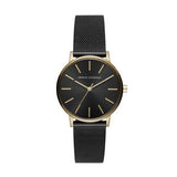  Shop Authentic Armani Exchange Lola Three Hand Black Dial Black Mesh Strap Watch For Women - AX5548 - Luxxuri