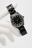  Shop Authentic Guess Sparkler Diamonds Black Dial Black Steel Strap Watch for Women - GW0111L4 - Luxxuri