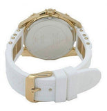  Shop Authentic Guess Intrepid White Dial Two Tone Silicone Strap Watch For Women - W0325L6 - Luxxuri