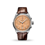  Shop Authentic Breitling Premier B01 Chronograph 42 Beige Dial Brown Leather Strap Watch for Men - AB0145331K1P1 - Luxxuri