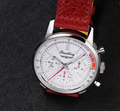  Shop Authentic Breitling Top Time B01 Ford Thunderbird White Dial Red Leather Strap Watch for Men - AB01766A1A1X1 - Luxxuri