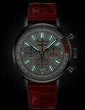  Shop Authentic Breitling Top Time B01 Ford Thunderbird White Dial Red Leather Strap Watch for Men - AB01766A1A1X1 - Luxxuri