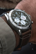  Shop Authentic Breitling Super Avi B04 Chronograph GMT 46 Curtiss Warhawk Green Dial Brown Leather Strap Watch for Men - AB04452A1L1X1 - Luxxuri