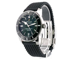  Shop Authentic Breitling Superocean Heritage B20 Automatic 42 Green Dial Black Mesh Bracelet Watch for Women - AB2010121L1S1 - Luxxuri