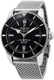  Shop Authentic Breitling Superocean Heritage B20 Automatic 46 Black Dial Silver Mesh Bracelet Watch for Men - AB2020121B1A1 - Luxxuri
