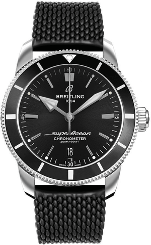  Shop Authentic Breitling Superocean Heritage B20 Automatic 44 Black Dial Black Mesh Bracelet Watch for Men - AB2030121B1S1 - Luxxuri