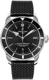  Shop Authentic Breitling Superocean Heritage B20 Automatic 44 Black Dial Black Mesh Bracelet Watch for Men - AB2030121B1S1 - Luxxuri