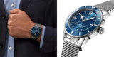  Shop Authentic Breitling Superocean Heritage B20 Automatic 44 Blue Dial Silver Mesh Bracelet Watch for Men - AB2030161C1A1 - Luxxuri