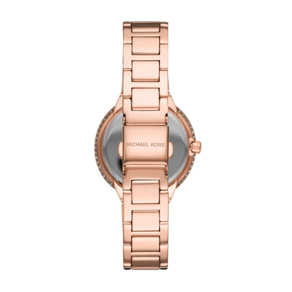  Shop Authentic Michael Kors Taryn Quartz White Dial Rose Gold Steel Strap Watch For Women - MK4460 - Luxxuri