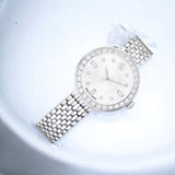  Shop Authentic Swarovski Certa Crystals Silver Dial Silver Steel Strap Watch for Women - 5673022 - Luxxuri