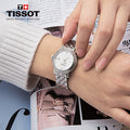  Shop Authentic Tissot T Classic Bridgeport Lady Quartz Stainless Steel Watch For Women - T097.010.11.038.00 - Luxxuri