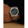  Shop Authentic Maurice Lacroix Aikon Automatic Green Dial Silver Steel Strap Watch for Men - AI1807-SS002-630-1 - Luxxuri