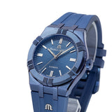  Shop Authentic Maurice Lacroix Automatic PVD Limited Edition Blue Dial Blue Silicon Strap Watch For Men - AI6007-PVC00-430-4 - Luxxuri
