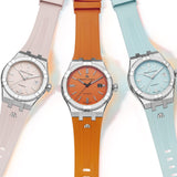  Shop Authentic Maurice Lacroix Aikon Limited Edition Automatic Date Orange Dial Silver Steel Strap Watch For Men - AI6008-SS00F-530-1 - Luxxuri