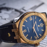  Shop Authentic Maurice Lacroix Aikon Limited Edition Blue Dial Blue Leather Strap Watch For Men - AI6008-BRZ01-420-1 - Luxxuri