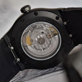  Shop Authentic Maurice Lacroix Automatic Date Black Dial Black Leather Strap Watch For Men - AI6008-PVB01-330-1 - Luxxuri