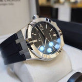  Shop Authentic Maurice Lacroix Aikon Automatic Black Dial Black Rubber Strap Watch For Men - AI6008-SS000-330-2 - Luxxuri