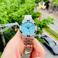  Shop Authentic Maurice Lacroix Aikon Automatic Sky Blue Dial Silver Steel Strap Watch For Men - AI6008-SS00F-431-C - Luxxuri