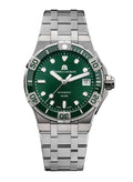  Shop Authentic Maurice Lacroix Aikon Venturer Green Dial Silver Steel Strap Watch for Men - AI6057-SSL52-630-1 - Luxxuri