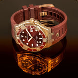  Shop Authentic Maurice Lacroix Aikon Venturer Asia Special Edition Red Dial Red Rubber Strap Watch For Men - AI6058-BRZ6B-530-6 - Luxxuri