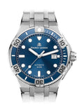  Shop Authentic Maurice Lacroix Aikon Venturer Blue Dial Silver Steel Strap Watch for Men - AI6058-SS002-430-1 - Luxxuri