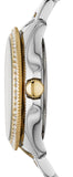  Shop Authentic Fossil Cecile White Dial Two Tone Steel Strap Watch for Women - AM4543 - Luxxuri