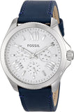  Shop Authentic Fossil Cecile White Dial Blue Leather Strap Watch for Women - AM4531 - Luxxuri