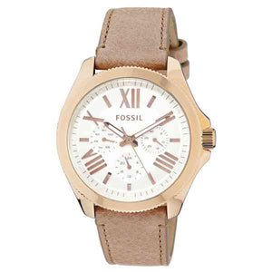  Shop Authentic Fossil Cecile White Dial Beige Leather Strap Watch for Women - AM4532 - Luxxuri