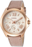  Shop Authentic Fossil Cecile White Dial Beige Leather Strap Watch for Women - AM4532 - Luxxuri