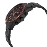  Shop Authentic Fossil Grant Sport Chronograph Black Dial Black Steel Strap Watch for Men - FS5374 - Luxxuri