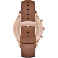  Shop Authentic Emporio Armani Quartz Silver Dial Brown Leather Strap Watch For Men - AR11043 - Luxxuri