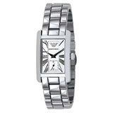  Shop Authentic Emporio Armani White Dial Silver Stainless Steel Watch For Women - AR0146 - Luxxuri
