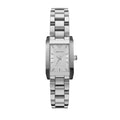 Emporio Armani Classic Diamonds Silver Dial Silver Steel Strap Watch For Women - AR3170