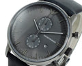  Shop Authentic Emporio Armani Classic Grey Dial Grey Leather Strap Watch For Men - AR0388 - Luxxuri