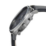  Shop Authentic Emporio Armani Classic Grey Dial Grey Leather Strap Watch For Men - AR0388 - Luxxuri