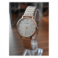  Shop Authentic Emporio Armani Kappa Analog Mother of Pearl Dial Rose Gold Steel Strap Watch For Women - AR11006 - Luxxuri