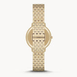  Shop Authentic Emporio Armani Dress Analog Mother of Pearl Dial Gold Steel Strap Watch For Women - AR11007 - Luxxuri