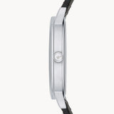  Shop Authentic Emporio Armani Kappa Analog Quartz Black Dial Black Leather Strap Watch For Men - AR11013 - Luxxuri