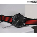  Shop Authentic Emporio Armani Kappa Black Dial Two Tone NATO Strap Watch For Men - AR11015 - Luxxuri
