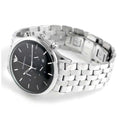  Shop Authentic Emporio Armani Chronograph Black Dial Silver Steel Strap Watch For Men - AR11017 - Luxxuri