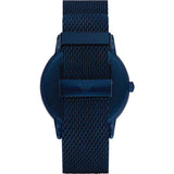  Shop Authentic Emporio Armani Luigi Quartz White Dial Blue Mesh Bracelet Watch For Men - AR11025 - Luxxuri