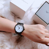  Shop Authentic Emporio Armani Luigi White Dial Black Mesh Bracelet Watch For Men - AR11046 - Luxxuri